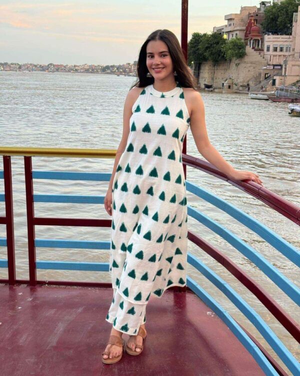 Effortless Beauty ? Women's Floral Cotton Dress with Printex (M) - Image 3